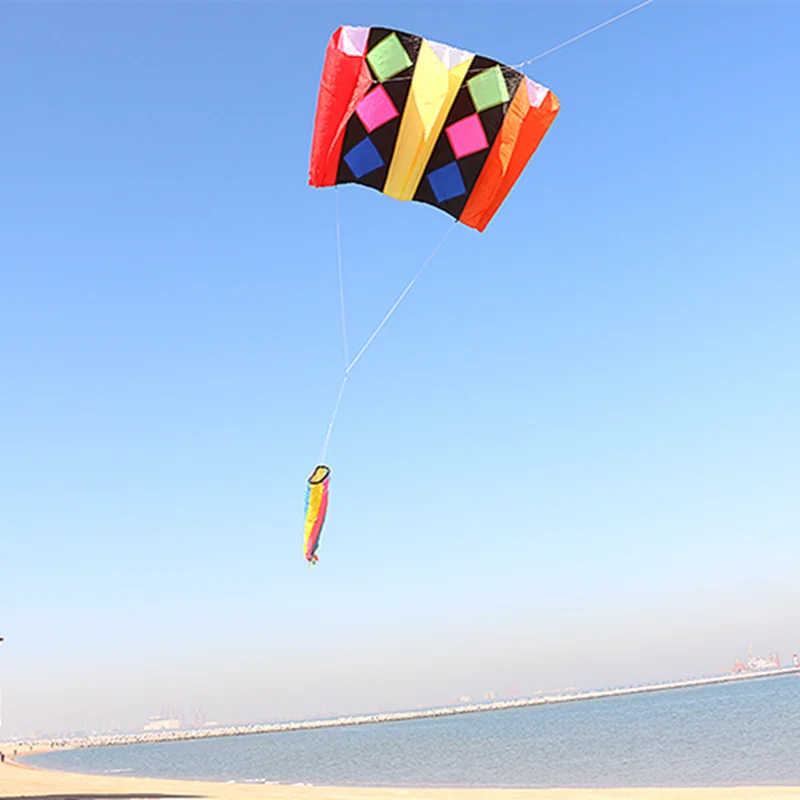 free shipping pilot kites flying pendant kites soft kites professional winds kites reel adults kites line outdoor toys cometa