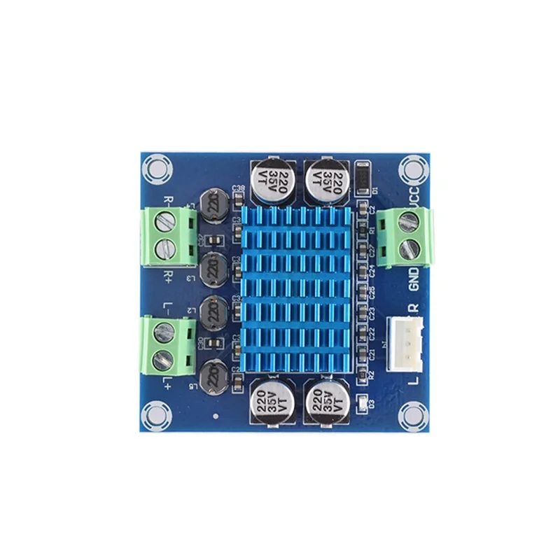 TPA3110 30W+30W 2.0 Channel Digital Stereo Audio Power Amplifier Board DC 8-26V 3A C6-001 XH-A232 with Terminal