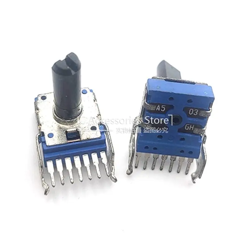 

2PCS RK14 Type 7Pin Duplex A50K A503 Electronic Organ Audio Amplifier Volume Rotary Potentiometer 18MMF
