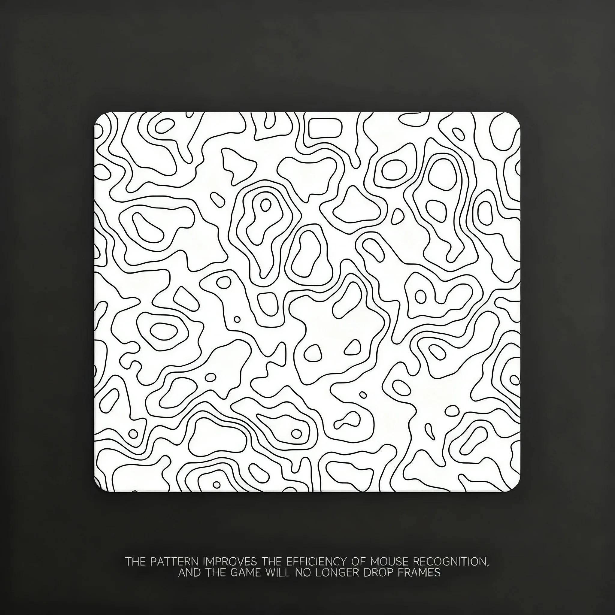 Mouse pad de vidro para jogos, estrutura de textura simples, superfície fosca, mesa de vidro temperado, e-sports, fps, mesa de jogo