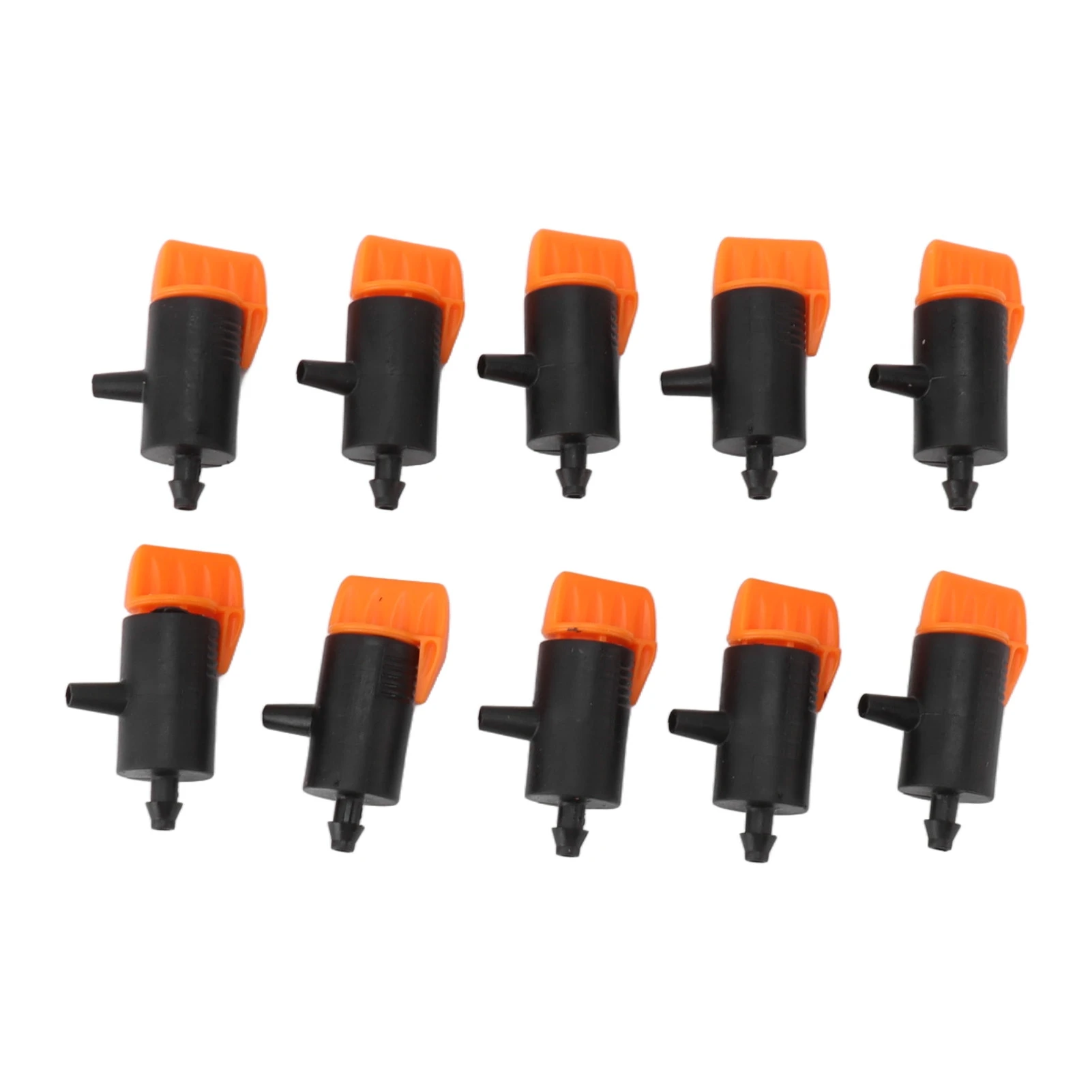 10 Pcs Irrigation Drippers 0 to 200L Adjustable Drip Emitters Micro Spray Water Flow Irrigation Sprinkler Drip Watering System P
