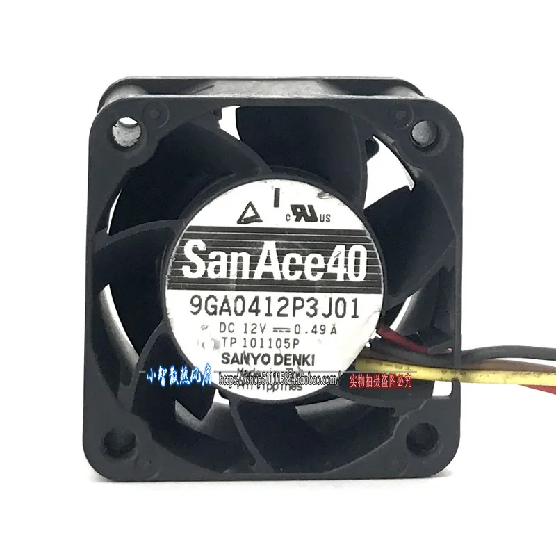 ORIGINAL 9GA0412P3J01 12V 0.49A 4028 40*40*28mm NEW COOLING FAN RADIATOR