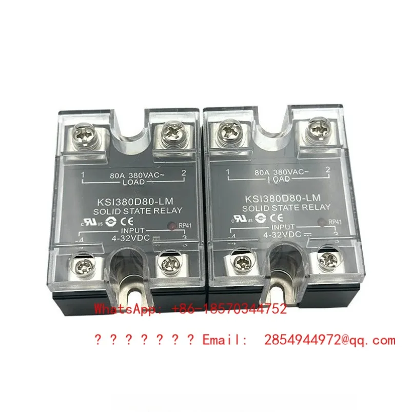 2026      480V Single Phase 220V Solid State Relay KSI380D40-LM/D60-L DC Control AC 24V
