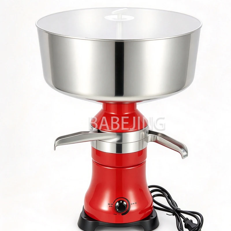 Raw Cream Separator Electric Milk Separator Dairy Tool For Farm Fresh Milk Fat Separation