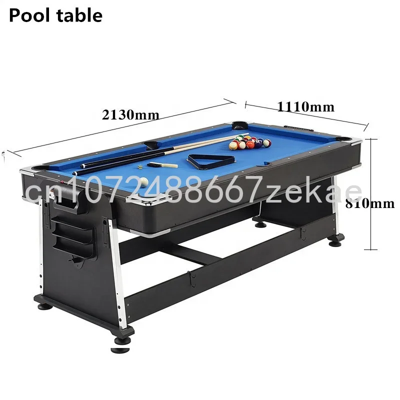 

Multi Game Snooker Billiard Tables Pool Factory Price Rotatable 4 in 1 Combo Pool Table Tennis