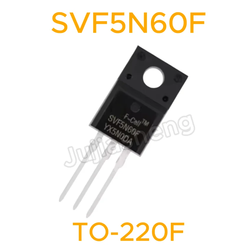 (10pCS) 100% New SVF5N60F SVF8N60F SVF4N65F SVF10N65F 5N60 8N60 4N65 10N65 TO-220F 600V 650V MOSFET diode transistor