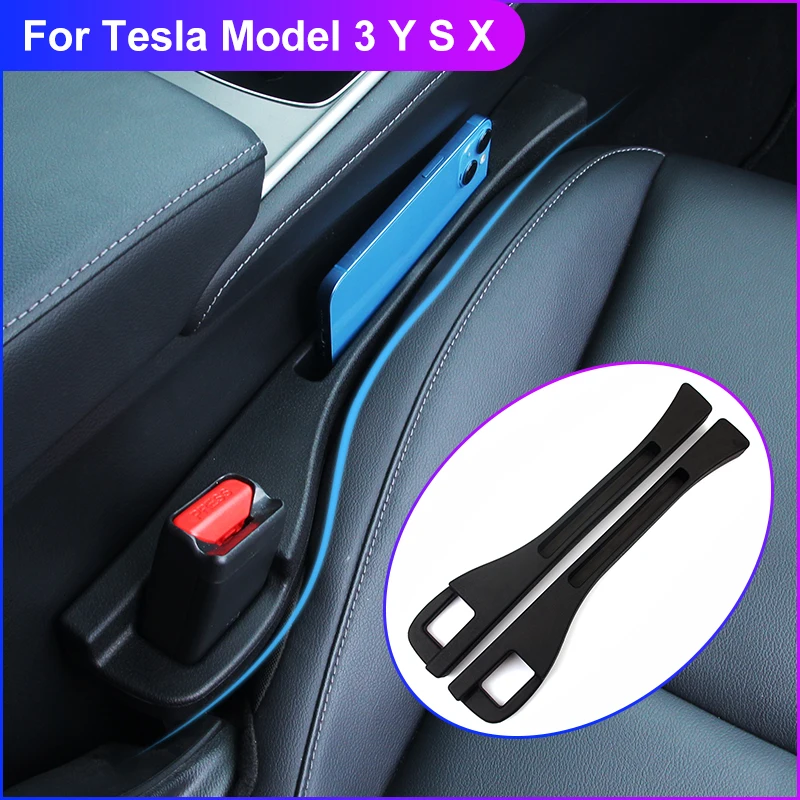 For Tesla Model 3 Model Y Model S Model X Universal Seat Gap Strip 2023 2022 2021 2020 2019 2018 Interior Decoration accessories