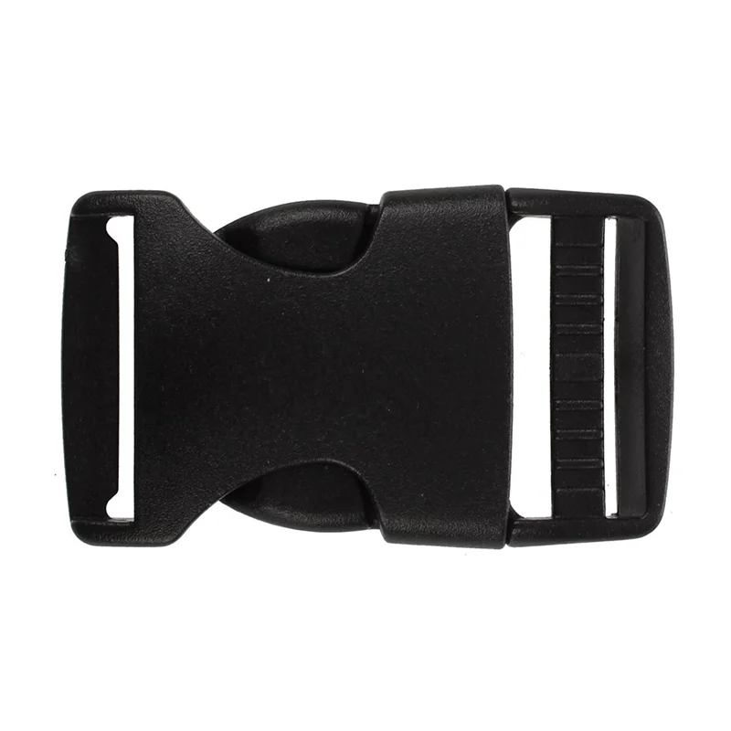 

【SEE】20 Pcs 1 Inch 2.5CM Width Plastic Safety Quick Release Buckles Black