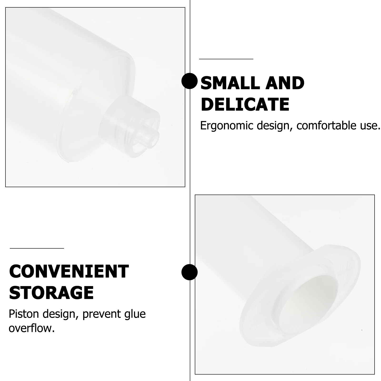 

10 Pcs Dispensing Syringe Plastic Lightweight Ergonomic Comfortable Disposable Push Style Safe Easy Handle Industrial Liquid