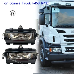 1 szt. 24V RH dla lampy punktowe ciężarówka SCANIA dla SCANIA SUNVISOR LIGHTS SCANIA przednie światło przeciwmgłowe P450 R730 OEM 2081558 2081559