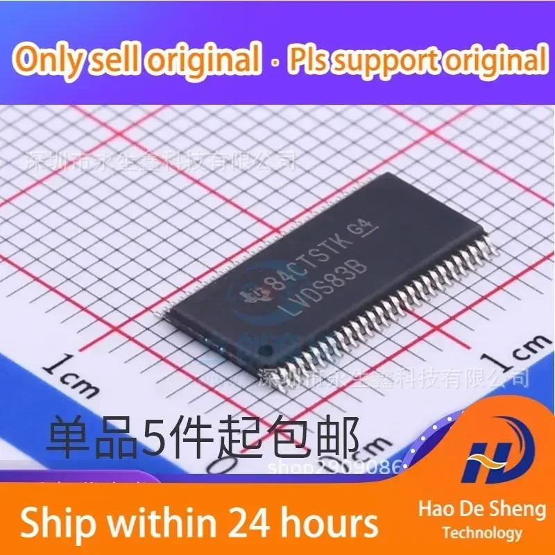 

10 шт./лот SN75LVDS83BDGGR с логотипом LVDS83B TSSOP56 IC, новый, оригинальный, в наличии