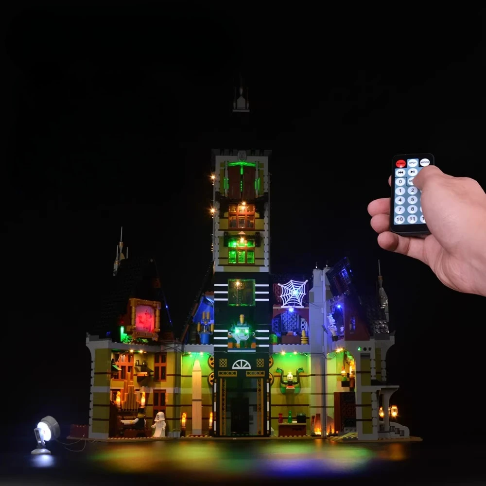 

Комплект светодиодного освещения без модели, подходящий для LEGO Haunted House 10273 (кроме строительных блоков)