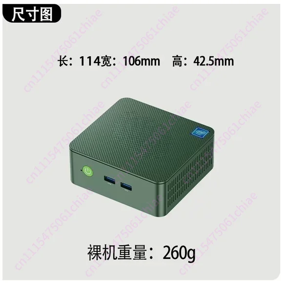 G3PRO i3-10110U light office audio and video home soft routing mini computer host