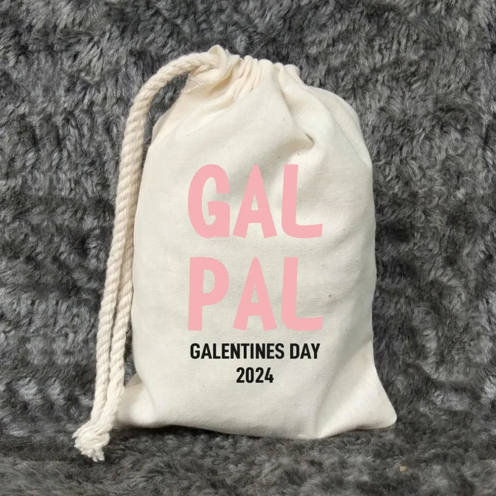 20Custom Gal Pal Galentines 2024 Hangover Kit-Bachelorette Favors-Galentines Day Gift Bag-Galentines Bag-Party Favors for Girls