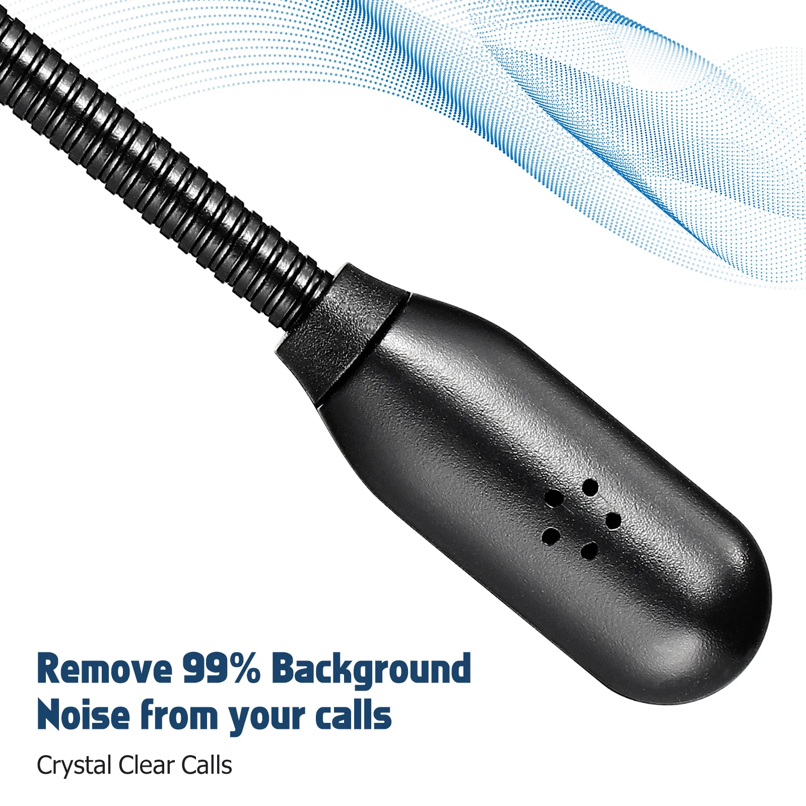 

Wireless Headphones Business Driving BT Headset Black Earpiece Noise Cancelling Mic Adjustable Headband Comfortable Breathable