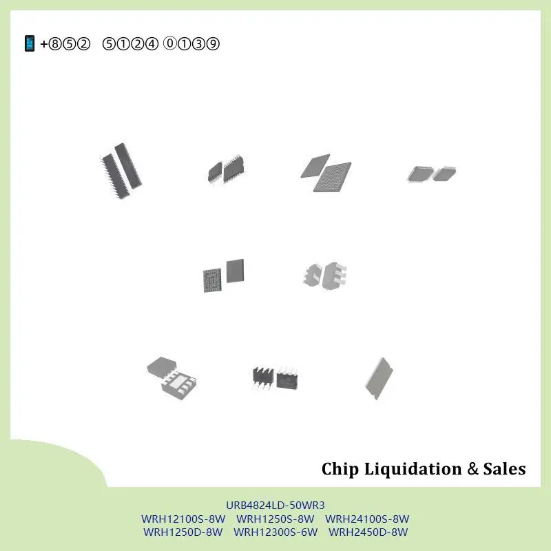 chip Integrated circuit chip MCU chip URB4824LD-50WR3 WRH12100S-8W WRH1250S-8W WRH24100S-8W WRH1250D-8W WRH12300S-6W WRH2450D-8W