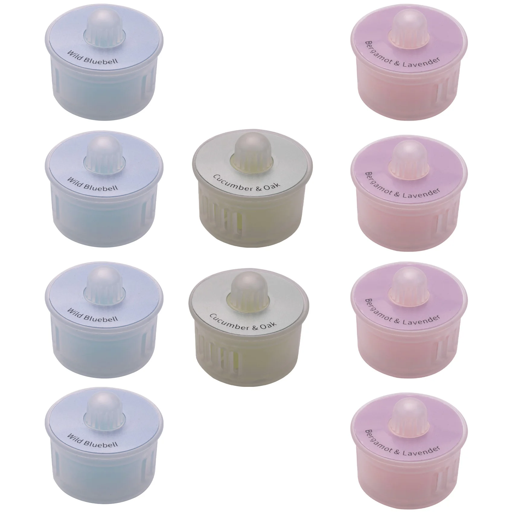 A56T 10Pcs Air Freshener Replacement Capsules for Ecovacs Deebot T9, T9 MAX T9 Power T9 AIVI Accessories