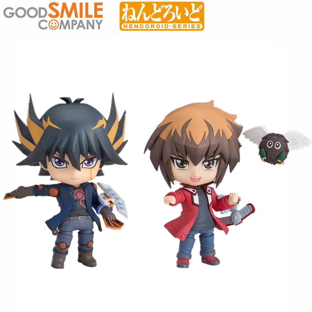 

Оригинальный Ю-Ги-О! GX SPIRIT SUMMONER Джейден Юки Фудо Юсей Аниме Фигурка Игрушки Kwaii 2393 2382 Q Ver. Модель куклы из ПВХ