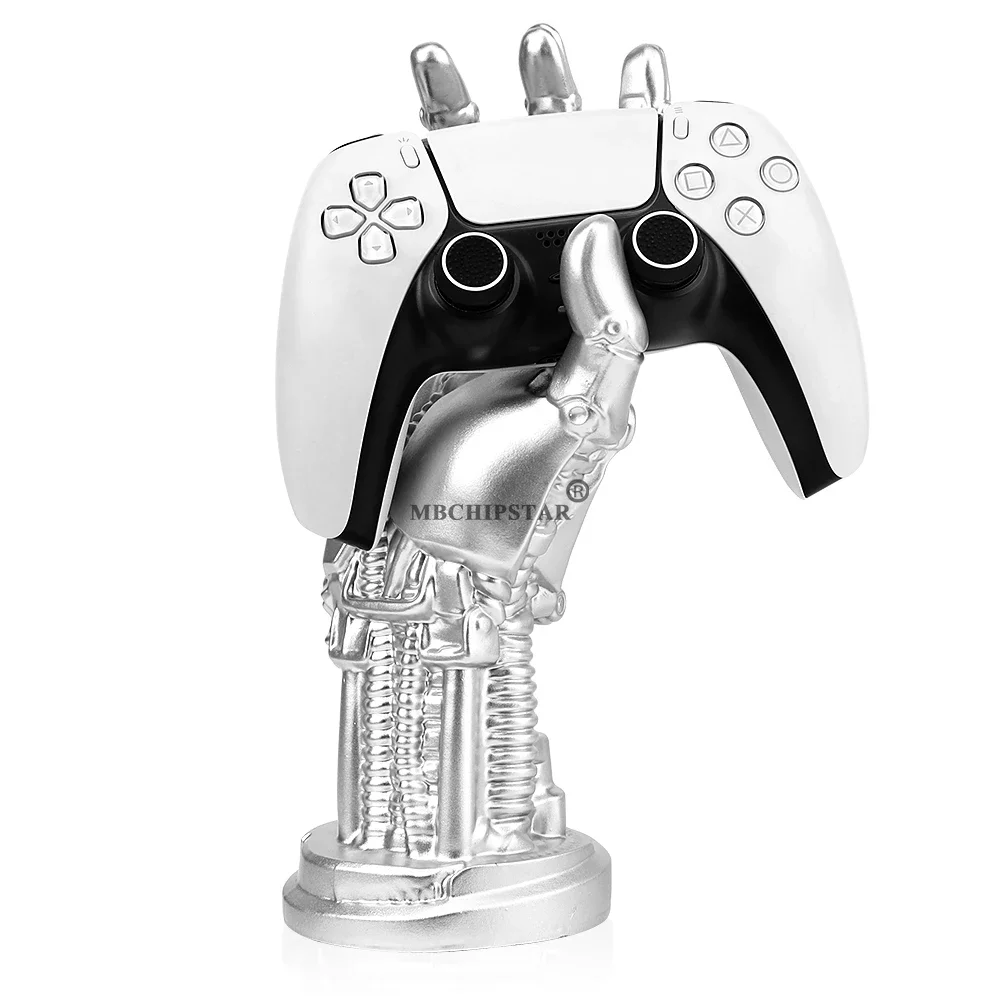 

Для серии PS4/PS5/Xboxs, кронштейн для геймпада, киберпанк, подставка для робота для контроллера Switch Pro/PS5, игровые украшения, аксессуары