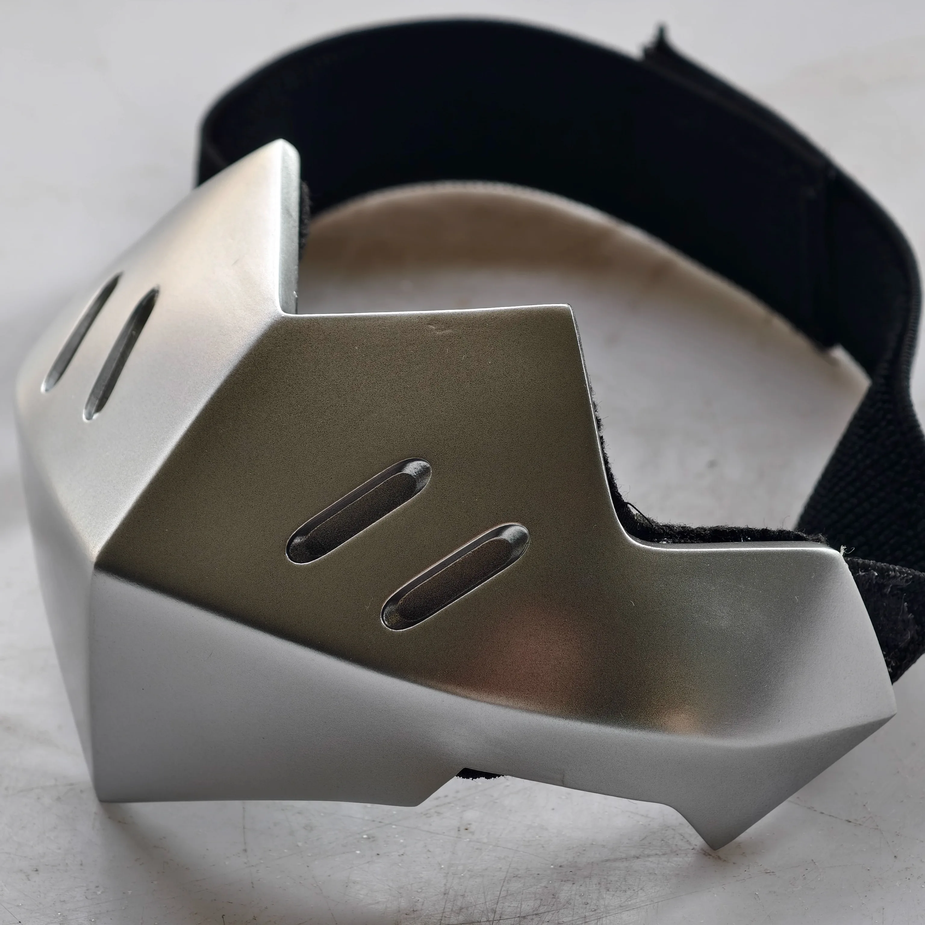 Overwatch Genji Sparrow Fascia per capelli Maschera cosplay Copertura per il viso OW Costume Prop