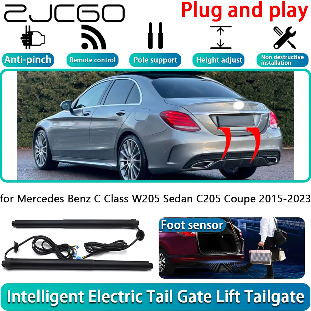 

for Mercedes Benz C Class W205 Sedan C205 Coupe 2015-2023 Car Electric Powered Tailgate Power Liftgate Automatic Tailgate System