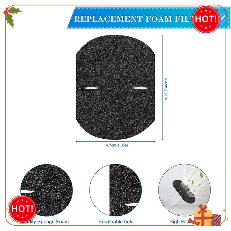 ABLE-2030 Replacement Filter For Bissell 3 In 1 Lightweight Stick Vacuum 2030,20303,20306,20307 With 6 Foam Filters 1611501 Part