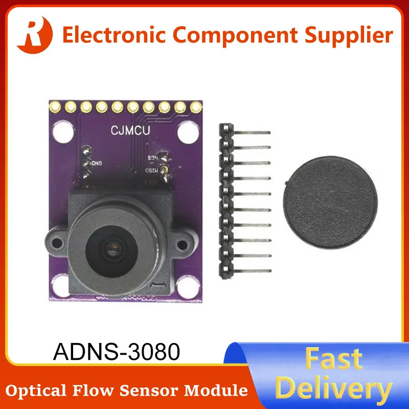 

Brand New ADNS-3080 APM2.5 APM2.6 Optical Flow Sensor Detection Board Module Hold accuracy Multicopter SPI Interface