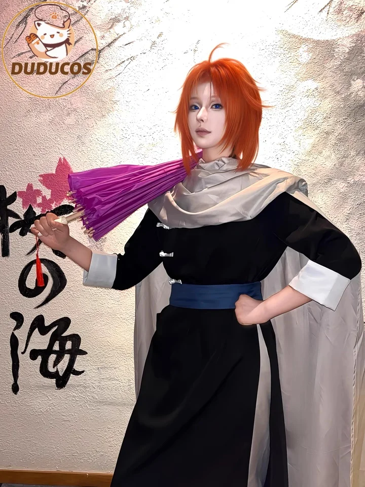 

Gintama аниме Камуи косплей костюм плащ кимоно брюки Cos конвенция Рождественский подарок