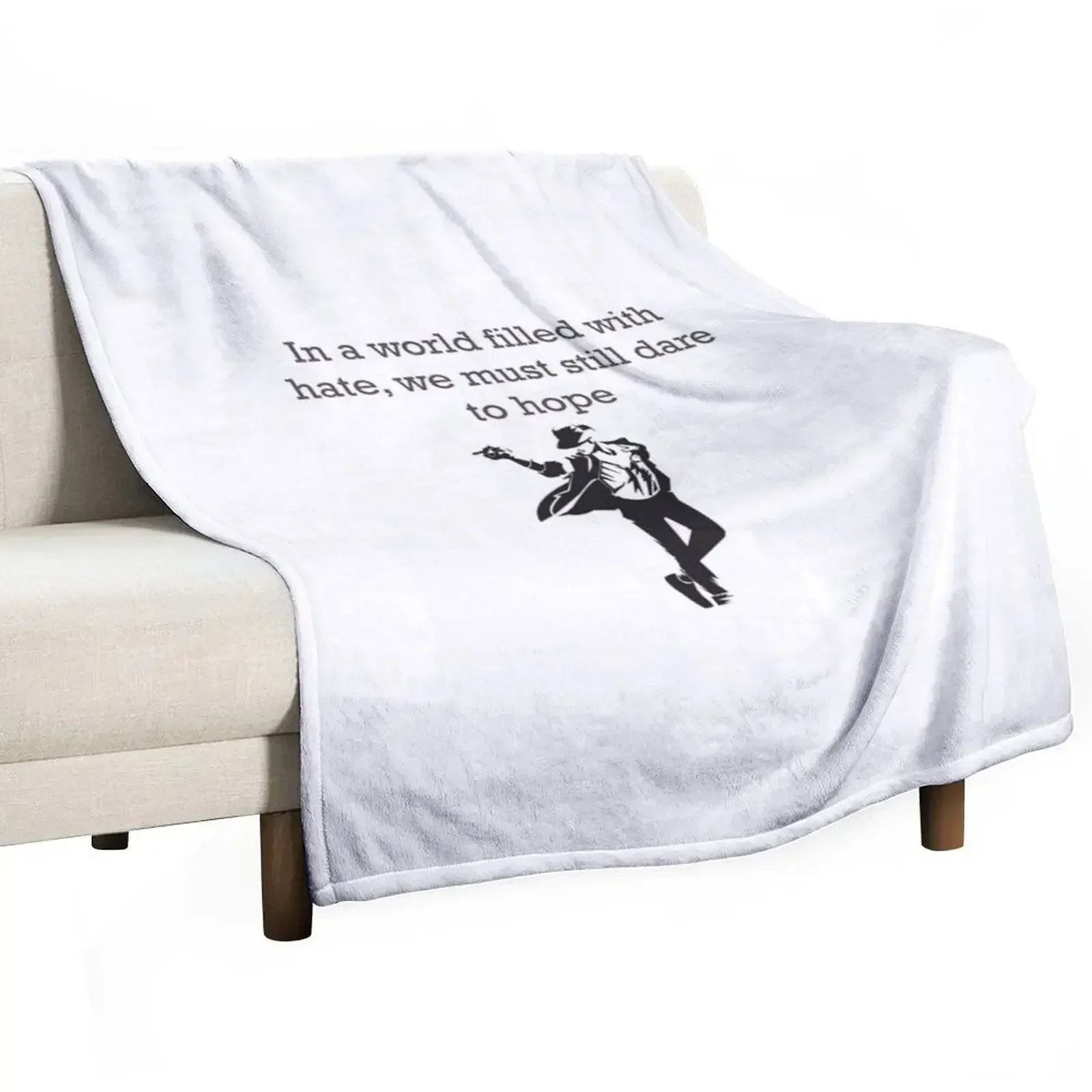 

Micheal Jackson quotes Throw Blanket Picnic Flannels Blankets