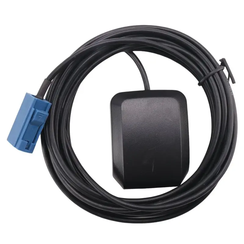 Vehicle Active GPS Navigation Antenna Fakra C Blue Car Antenna For Ford Dodge RAM GM GMC Jeep -BMW - Benz