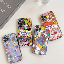 Cartoon-R-Rugrat-Anime Phone Case For iPhone 15 14 13 12 Mini 11 Pro XS Max X XR SE 6 7 8 Plus Soft Silicone Cover