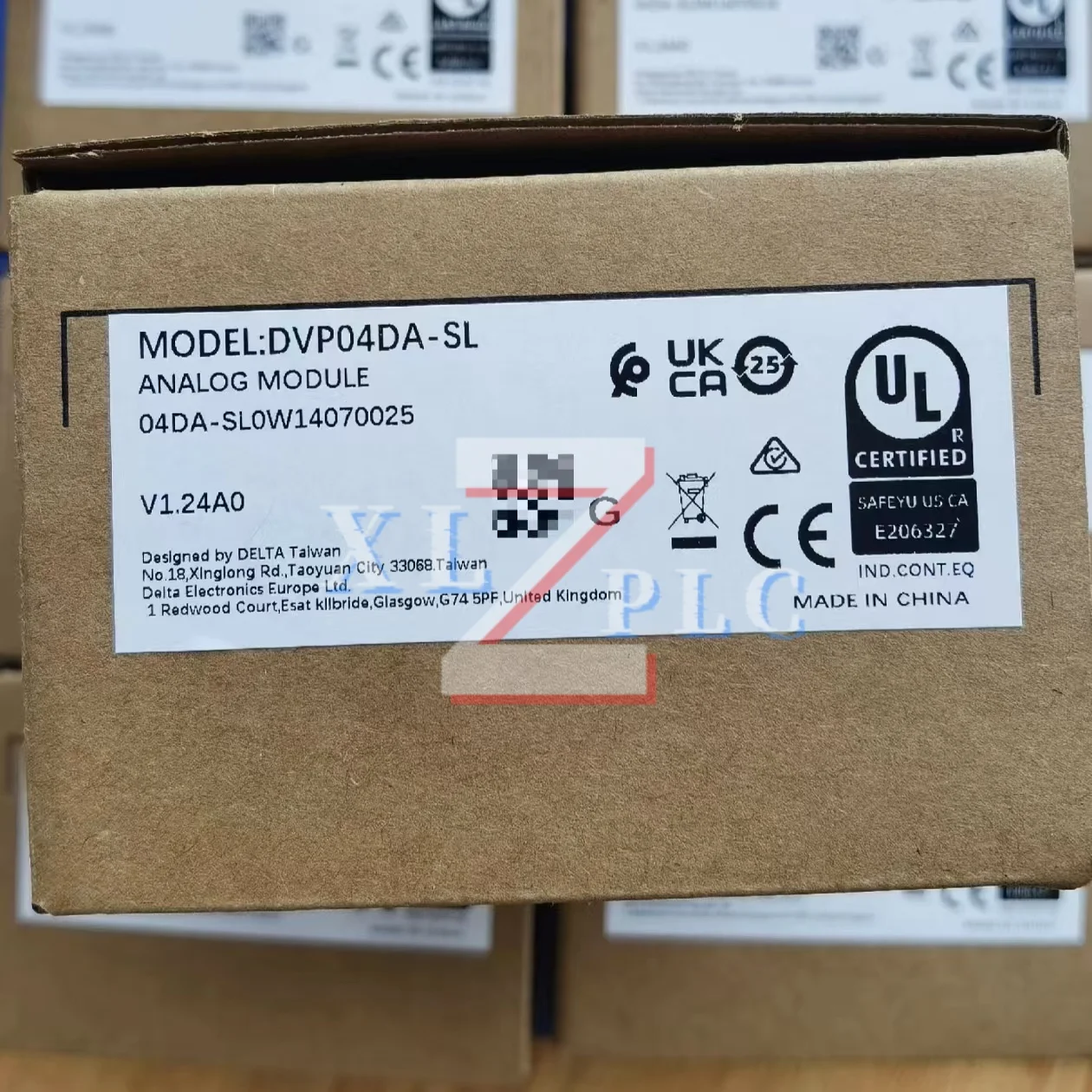 PLC 모듈 새로운 원본 DVP04DA-S2 DVP04DA-SL