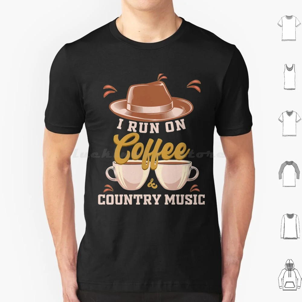 

Coffee Drinker Cafephile Cowboy Country Song Fans Musician T Shirt Big Size 100% Cotton Country Eric Church Country Music Luke