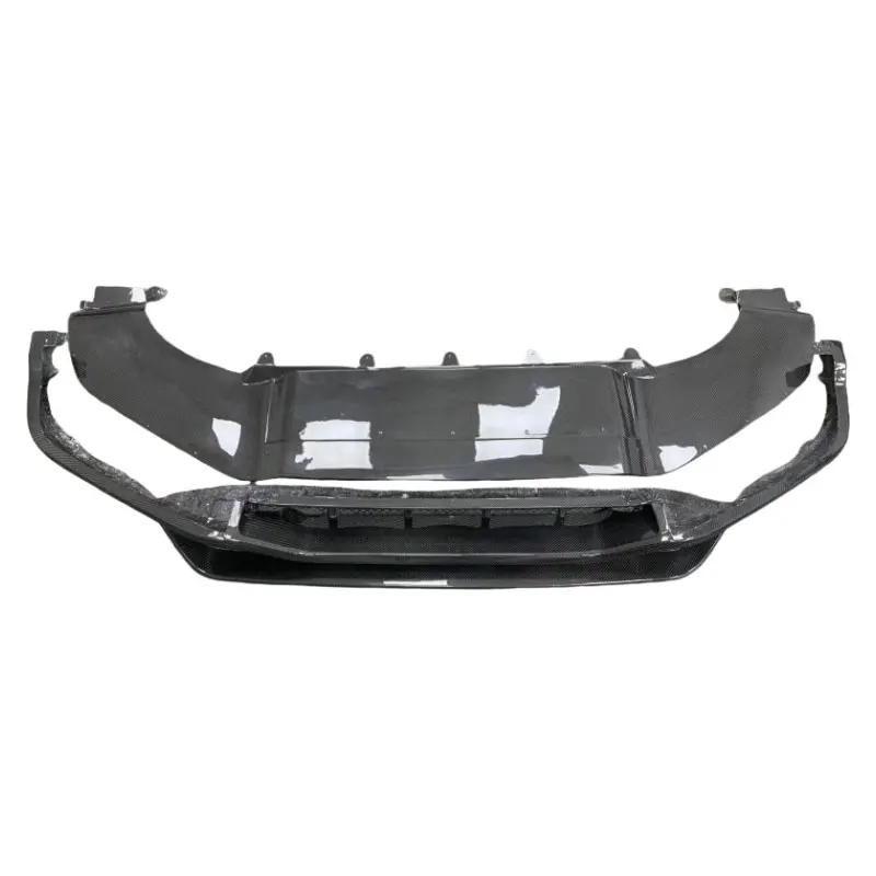 

Carbon Fiber Front Bumper Chin Lip Separator for Porsche Cayenne 9Y0.1 SUV and Coupe Turbo Only 18-23