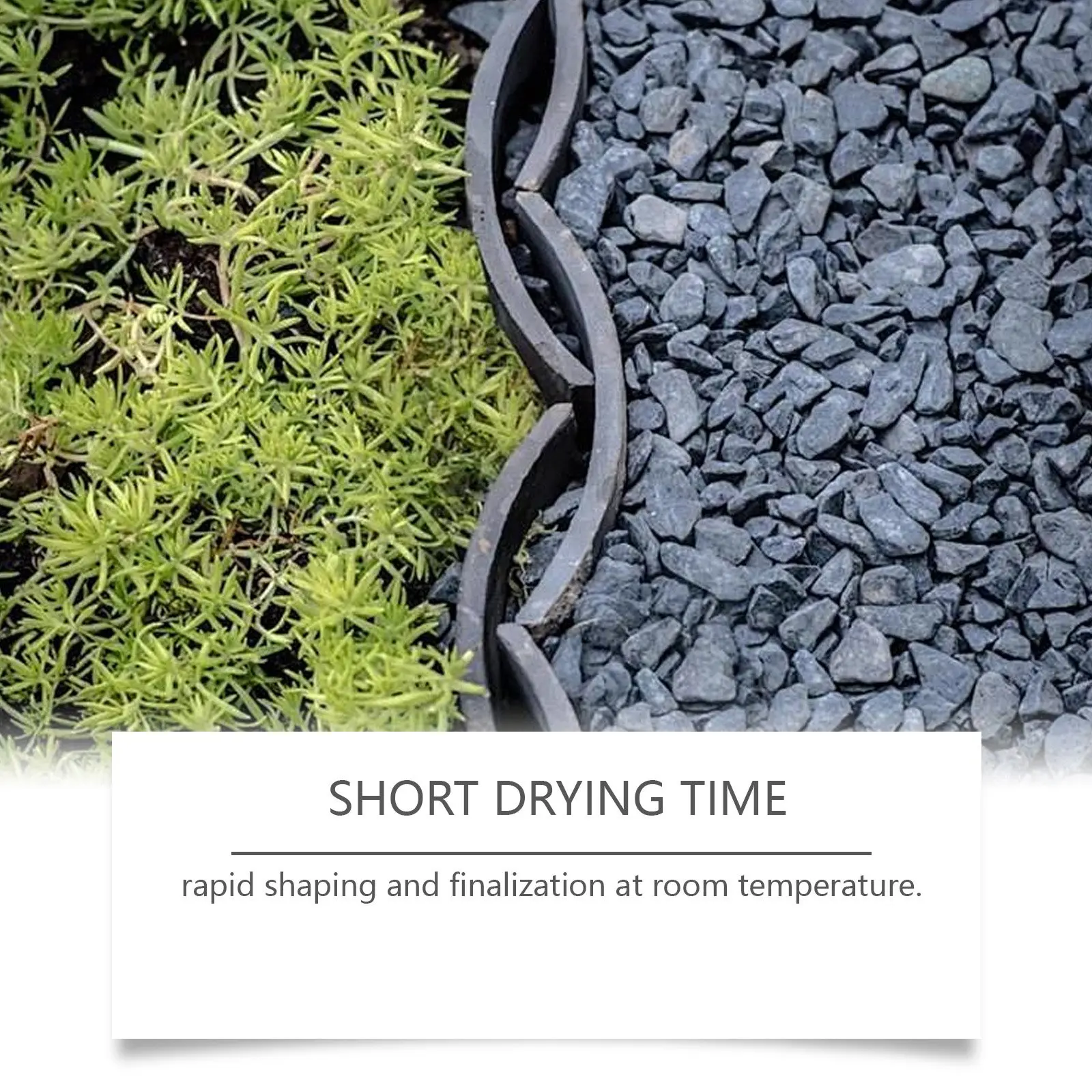 Eco-Friendly Water-Based Resin Adhesive – Weatherproof Gravel Binder for Garden Paths, Mulch Stabilization & Outdoor DIY Project