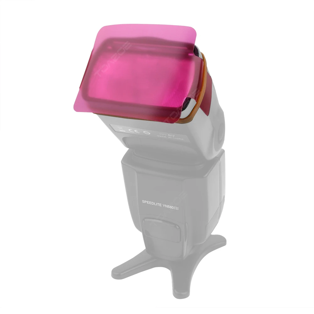 Цветной гелевый фильтр вспышки, 20 предметов, набор цветных фильтров, цветная бумага подходит для фотографического гелевого фильтра для камеры