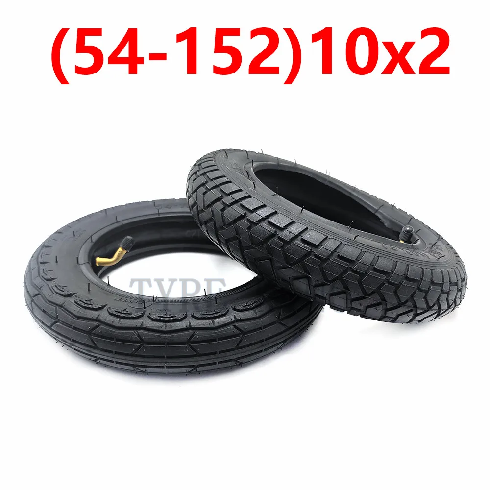 High Quality 10x2 Inner and Outer Tire 10*2(54-152) Pneumatic Tire  for Children\'s Bicycle Electric Scooter Parts