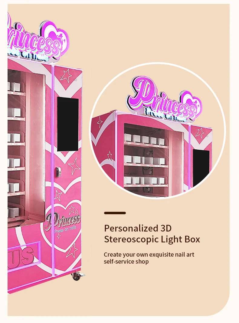 Customized Shopping Mall Perfume Vending Machine Large Self Service Smart with SDK Function Commercial Grade Equipment