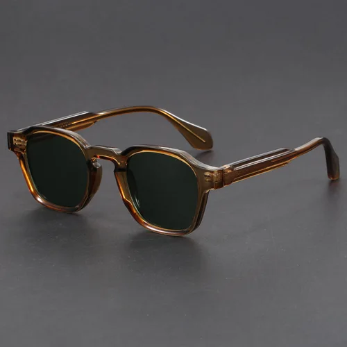 Imagen 2 del producto Gafas de sol Retro de estilo coreano para mujer, gafas de sol cuadradas con montura TR90 gruesa para hombre UV400, gafas de sol de marca de lujo a la moda para conducir
