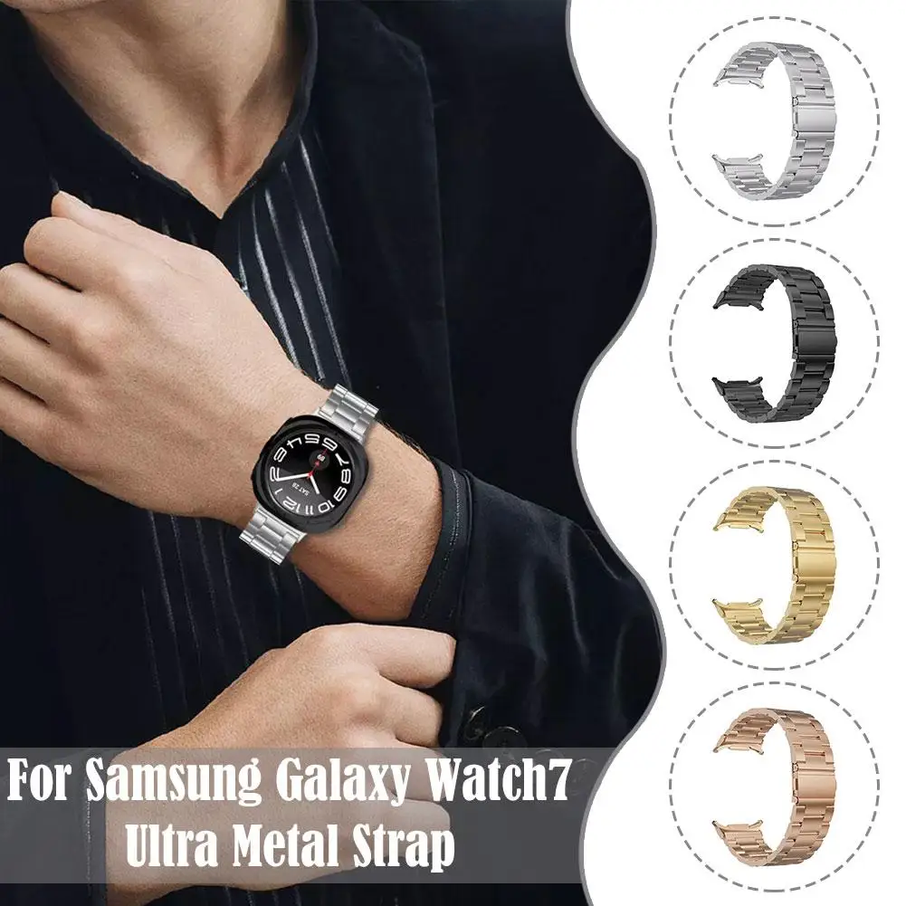 Correa de Metal para reloj 7 Ultra, pulsera de acero inoxidable para reloj 7 Ultra, correa de repuesto A9i9