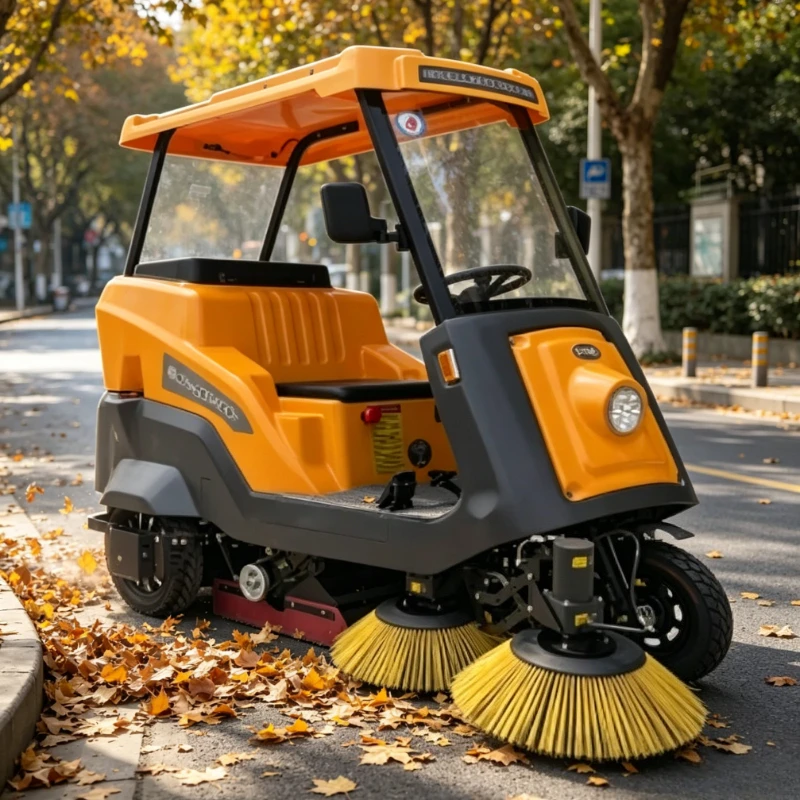 

Customized Ride On Road Floor Sweeper Street Cleaner Industrial Vacuum Sweeper Machine