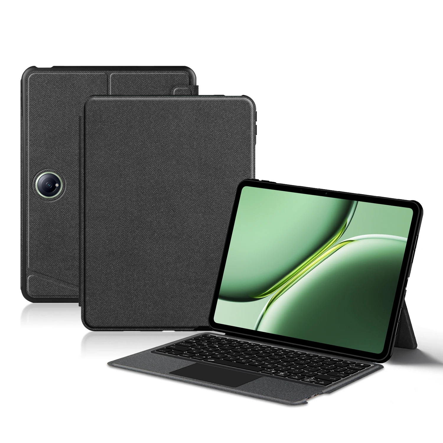 AJIUYU Keyboard For OnePlus Pad 2 12.1 Inch 2024 OnePlus Pad Pro 12.1" Tablet Case Magic Smart Keyboard Cover TouchPad Backlight