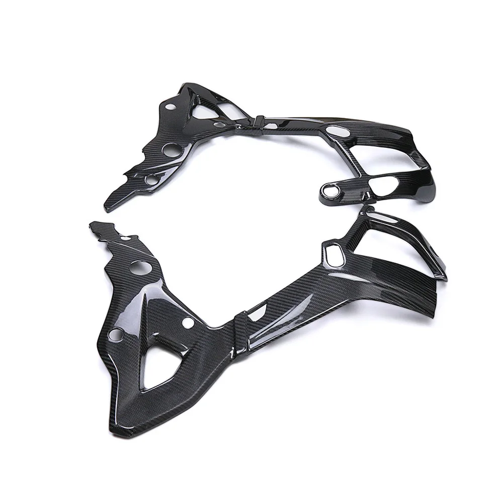 ل BMW S1000XR S 1000 XR 2020 2021 2022 2023 2024 ريال جاف ألياف الكربون غطاء إطاري لوحات جانبية هدية دراجة نارية الملحقات