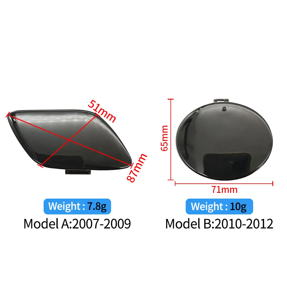 For BMW E92 E93 Coupe Car Rear Bumper Tow Hook Cover Cap Accessory For BMW 3 Series 320 325 328 330 51117187956 51117256104