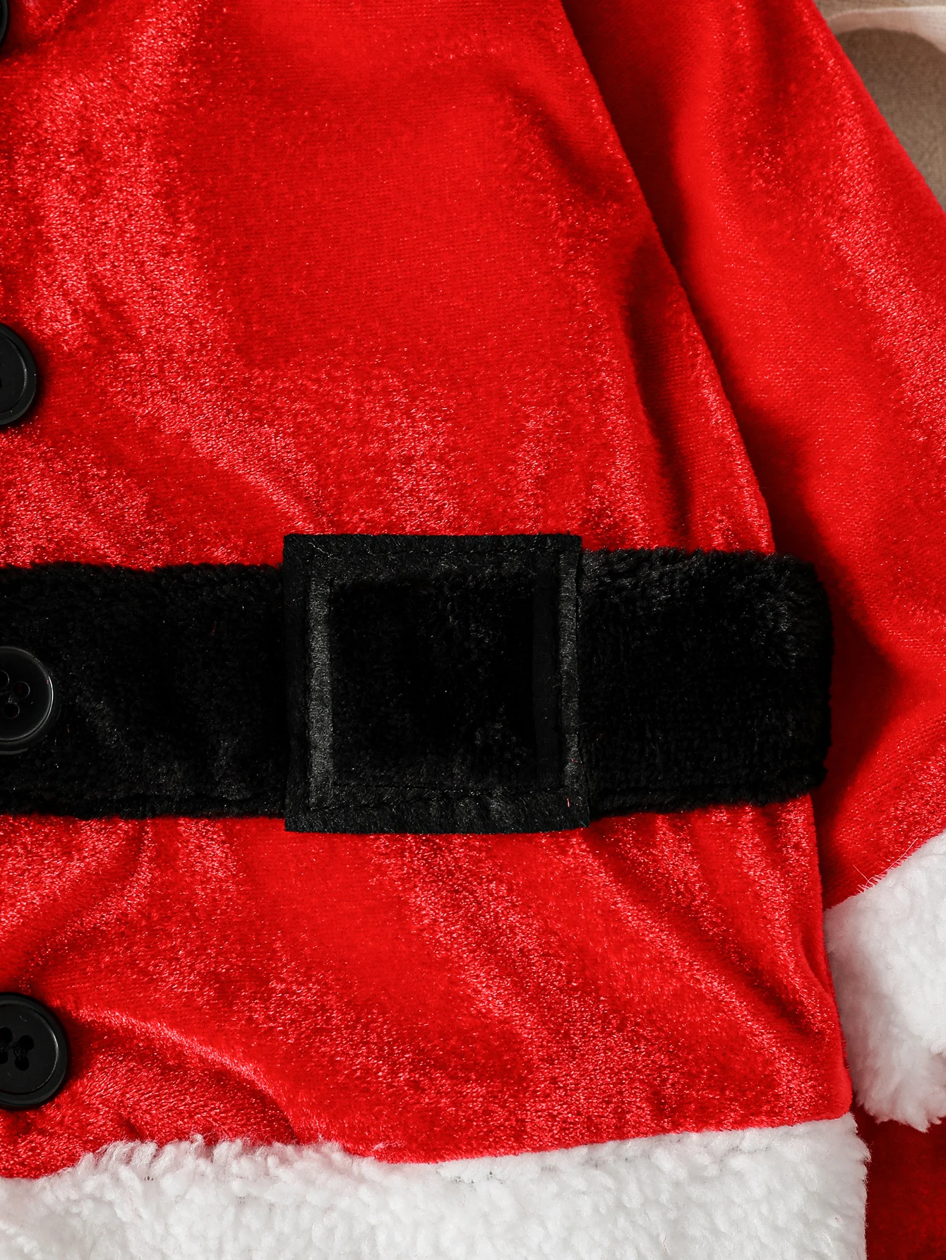 2025 لطيف الصبي عيد الميلاد تأثيري سانتا كلوز زي الطفل للجنسين الزي 3 قطعة مجموعة سترة بنطلون ل 0-1Y الملابس دعوى قبعة