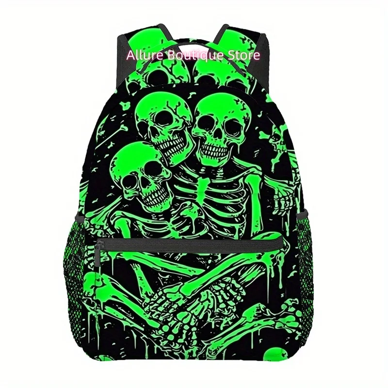 Zombie Skeletons_1 Outdoor Sports Backpack, Travel Backpack, Adjustable Comfort Shoulder Strap Sports Backpack Suitable for Hiki