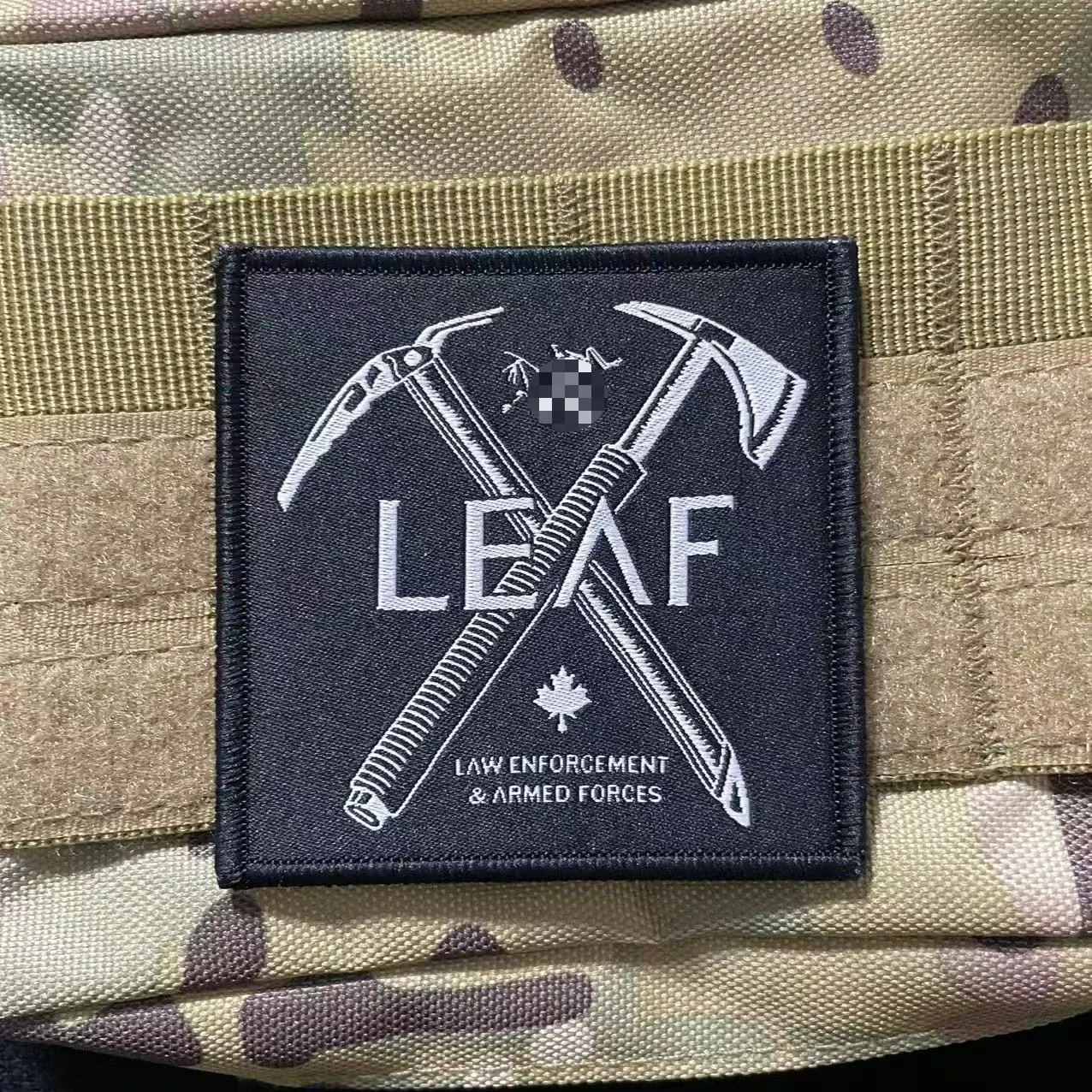 LEAF Bird Stormtrooper Accessories Embroidered Hook&Loop Patches For Clothing Outdoors Fashion Tactical Morale Badge Military