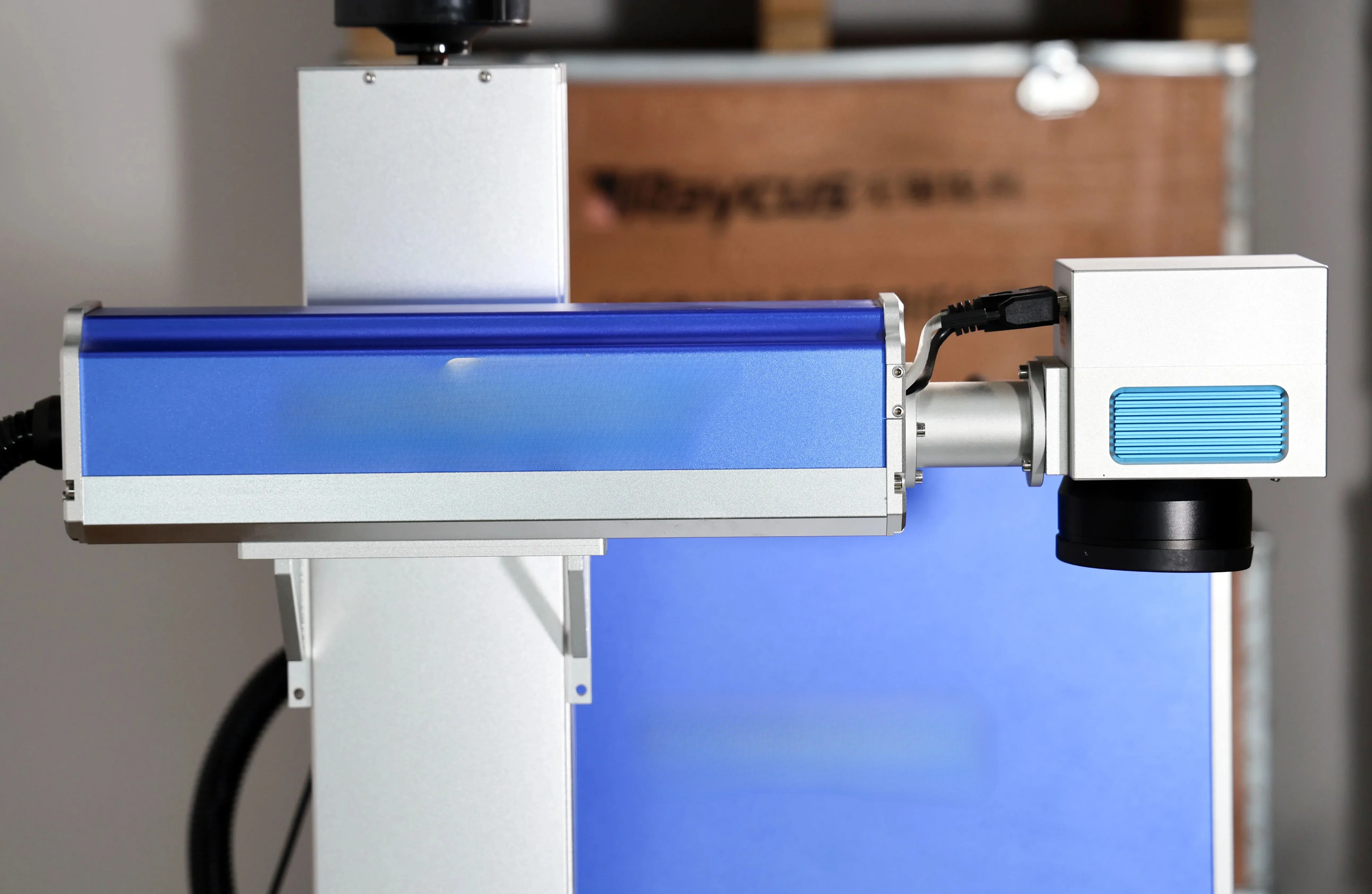 fiber laser marking machine split type 3d laser marking machine 50w 100w