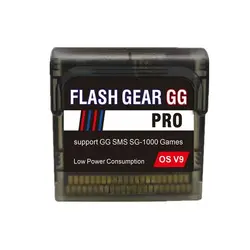 2024 New Flash Gear Game Cartridge for Sega Game Gear GG Console with 8GB Micro TF Card