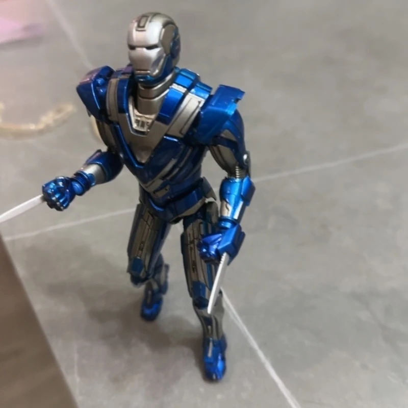 

Marvel The Avengers 1/12 Alloy Iron Man Figure Cs Mk33 Mk30 Centurion Movable Luminous Soldier Model Collect Ornaments Toy Gift